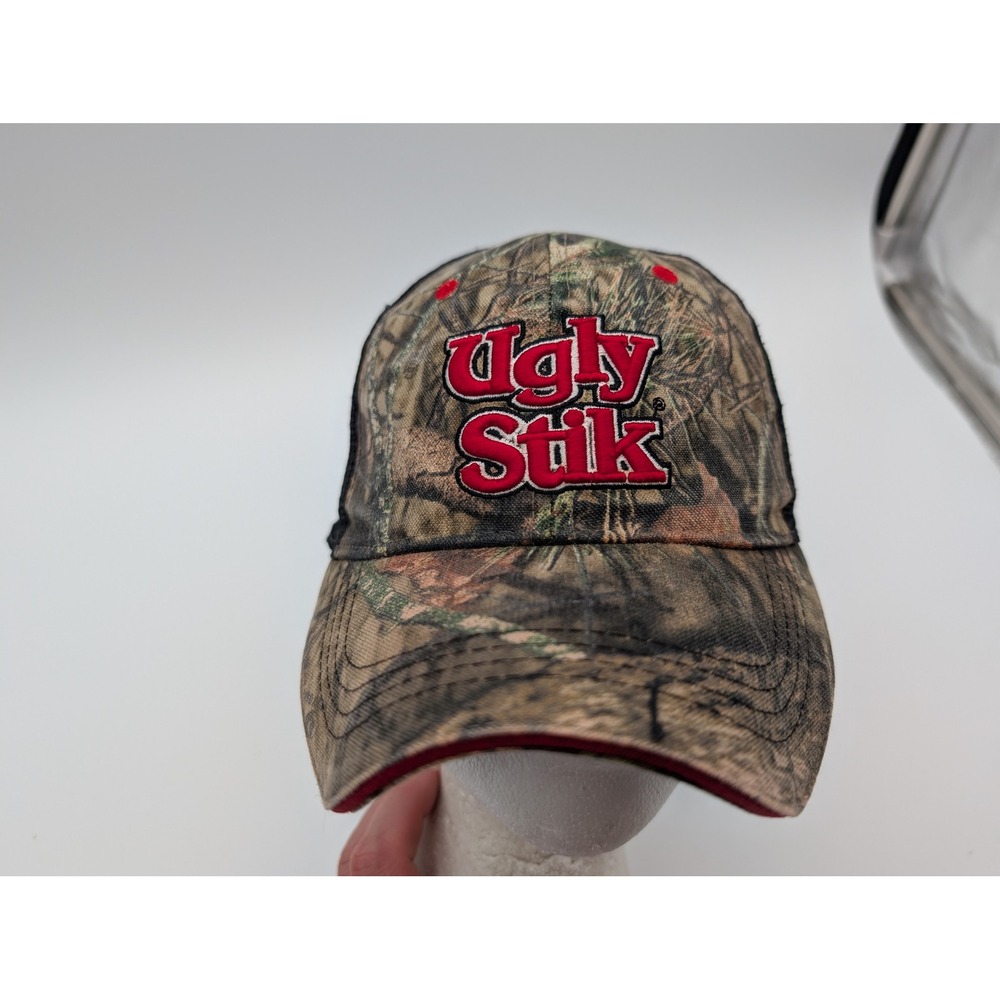 Ugly Stik Fishing Hat Camo Mesh Back Trucker Cap Adjustable Realtree Camouflage